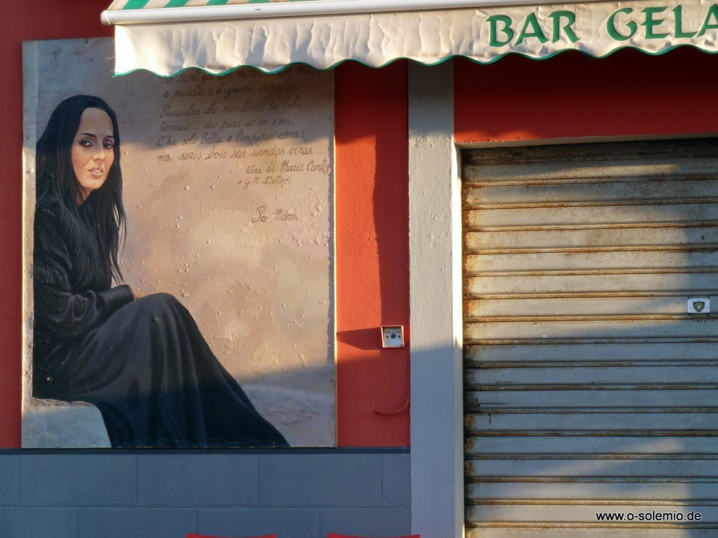Murales in Bosa Marina Frauen in Sardinien