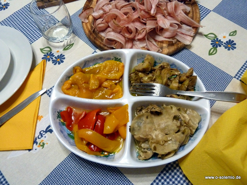mariniertes Gemüse hirtenessen