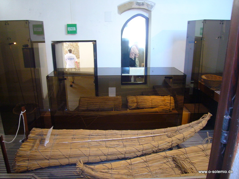 Im Museum für Flechtwaren Sardinien, Castelsardo,