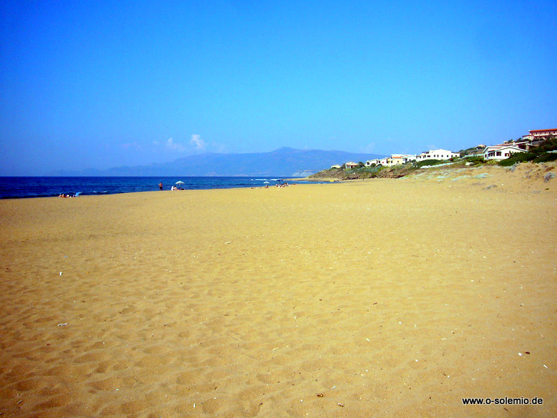 Sardinien, Porto Alabe am Strand Sardinien, Strand von Porto Alabe
