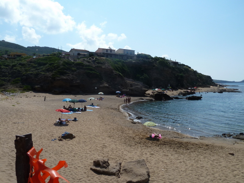 Strand von Noesala, Porto Alabe im Hochsommer "<yoastmark